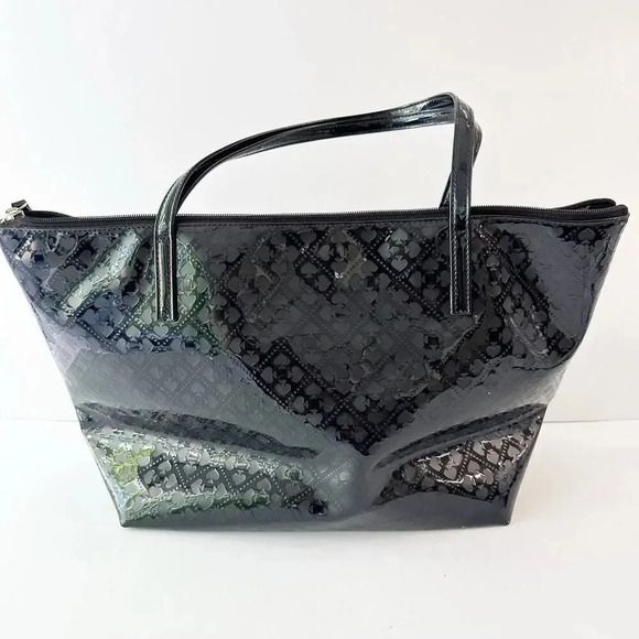 KATE SPADE Sophie Embossed Patent Leather Tote Shoulder Bag - Picture 4 of 9